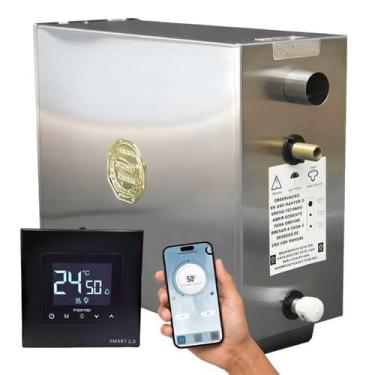 Imagem de Sauna Vapor Elétrica 15kw - Comando Smart WIFI Impercap - até 24m³ - 3