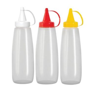 Imagem de Kit Bisnaga De Molhos Flexíveis 350ml Ketchup Restaurantes - - Panamby