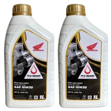 Imagem de  2 L. Óleo Genuíno Pro Honda Moto 10w30 Titan 160 Cb Twister