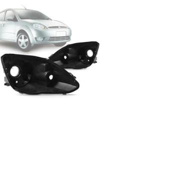 Imagem de Carcaça Farol Honda Fit 2003 2004 2005 2006 2007 2008 lado:Esquerdo, E