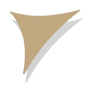 Imagem de Toldo Triangular Impermeável Com Proteção UV Para Pátio, Jardim E Quin