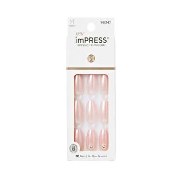 Imagem de Unha Postiça ImPRESS Glazed Pink - Kiss New York