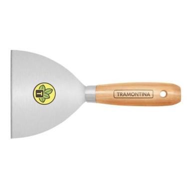 Imagem de Espátula De Aço Carbono 12 Cm Com Cabo De Madeira Tramontina 77394/125