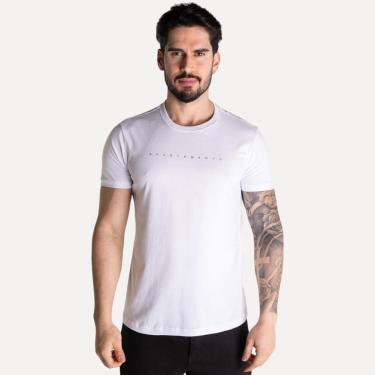 Imagem de Camiseta Acostamento Script Branca-Masculino