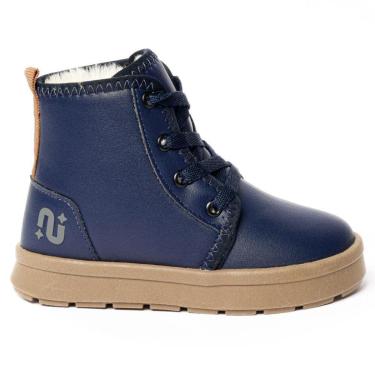 Imagem de Bota Coturno Infantil Meninos Novopé Marinho - 5100-Masculino