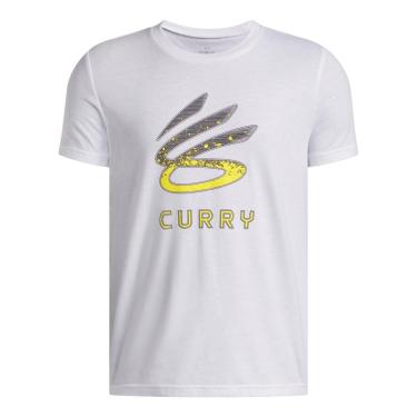 Imagem de Camiseta de Basquete Under Armour Curry Logo Tee-Masculino