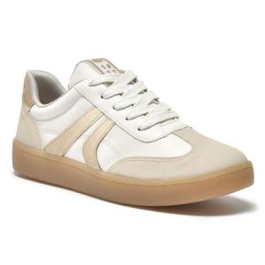 Imagem de Tênis Feminino Via Marte Casual Retro Lançamento Confortável, Branco d