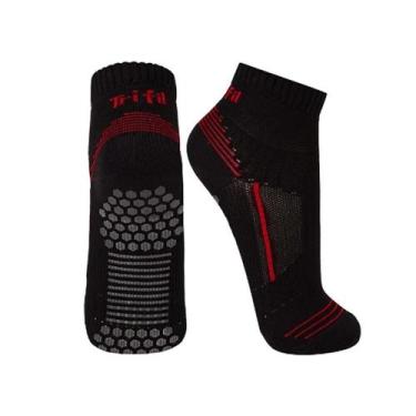 Imagem de Kit C/ 2 Pares de Meia Antiderrapante Pilates Hidroginástica (T06037) 