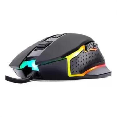 Imagem de Mouse Gamer RGB LED Óptico USB Alta Precisão Para PC Notebook MU006 - 