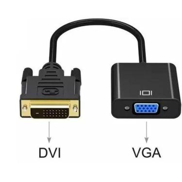 Imagem de Adaptador Dvi-D Macho X Vga Femea Lt-226 - Lotus