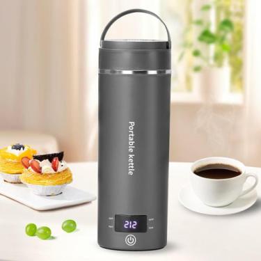 Imagem de Chaleira Elétrica Portátil Touxila Travel Mini 400mL Cinza 300W