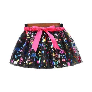Imagem de Saia Tutu Fluffy Para Meninas, Saia De Tule De Princesa Para Crianças,