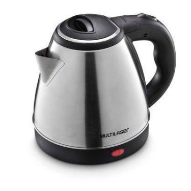 Imagem de Chaleira Elétrica Térmica Multilaser Gourmet Cor Prata 220v 1.8l