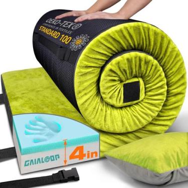 Imagem de Colchão de Camping Gaialoop Twin XL 203 x 97 x 10 cm, 4 polegadas de e