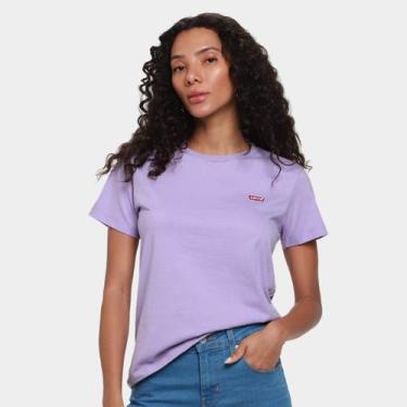 Imagem de Camiseta Levi's The Perfect Feminina, Lilás, G