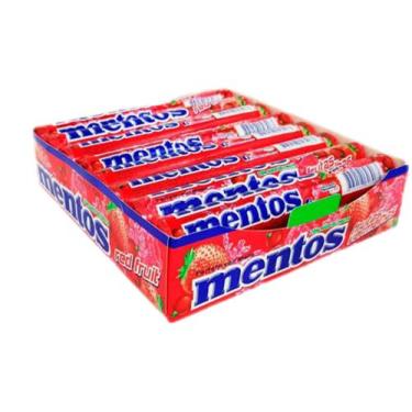 Imagem de Drops mentos frutas vermelhas 600 g com 16 un