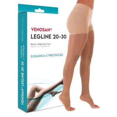 Imagem de Meia calça compres legline at 20-30 aberta olinda m venonsan tamanho:m