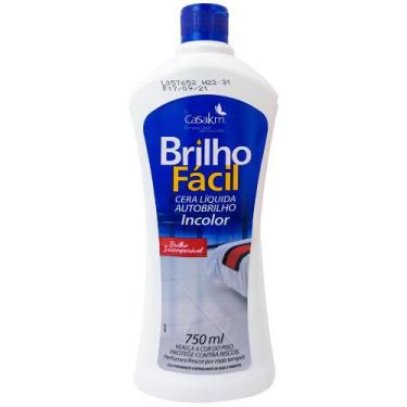 Imagem de Cera Incolor Brilho 750ml Fácil - Brilho Facil