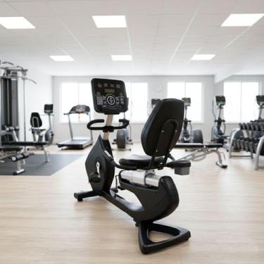 Imagem de Bicicleta Ergométrica Horizontal Profissional Linha Master LTP1005 Lum