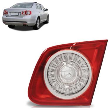 Imagem de Lanterna Traseira Jetta 2007 2008 2009 A 2010 Lente Estriada Acrílico 