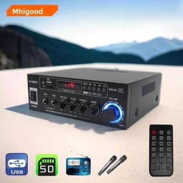 Imagem de Amplificador De Áudio Digital HIFI Estéreo De 300W+300W 2 Canais Para 