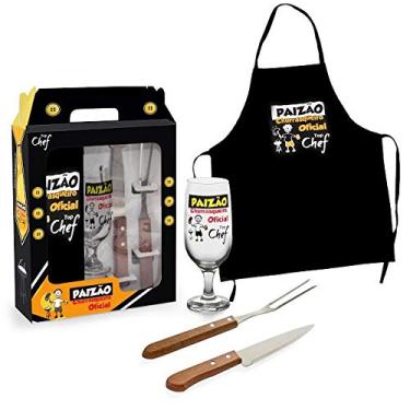 Imagem de Kit Churrasqueiro Paisão Churrasqueiro + Caixa Presente