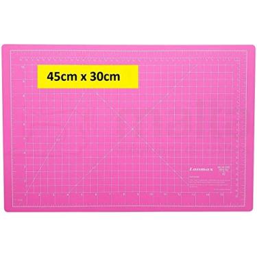 Imagem de Base Para Corte De Mesa Pink A3 45x30cm Rosa Patchwork Top