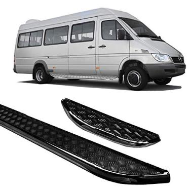 Imagem de Estribo Sprinter 313 Par Chapa PRETO