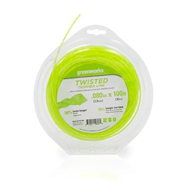 Imagem de Greenworks AL80100 Linha de aparador de corda, verde