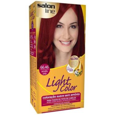 Imagem de Tintura Capilar Salon Line Light Color 66.46 Vermelho Cereja