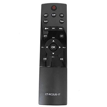 Imagem de CT-RC2US-17 Controle remoto compatível com Toshiba Smart LED HDTV 55L421U 55L621U 65L621U 32L221U 43L621U 49L621U