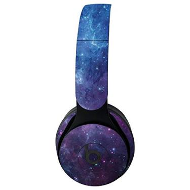 Imagem de MightySkins Skin para fones de ouvido sem fio Beats Solo Pro – Nebulosa | Capa protetora, durável e exclusiva de vinil | Fácil de aplicar, remover e mudar estilos | Feito nos EUA (BESOLOPR-Nebula)
