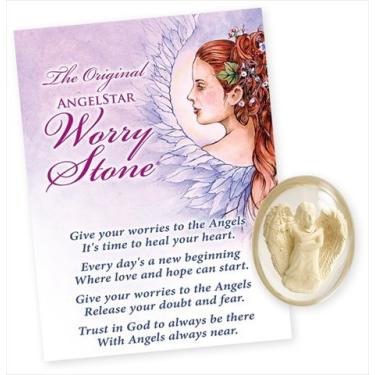 Imagem de AngelStar 8715 Hope Worry Stone – Pacote com 4