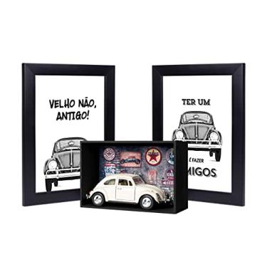 Imagem de Miniatura Fusca Branco - Kit presente Criativo