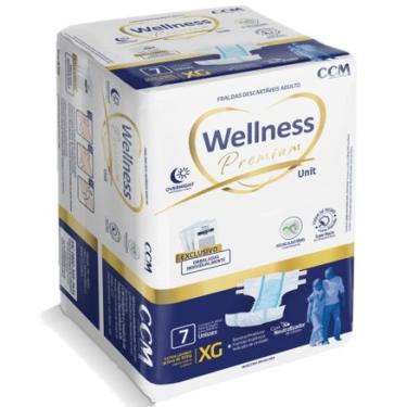 Imagem de Fralda Geriátrica Wellness Premium XG 7 Unidades CCM Indústria