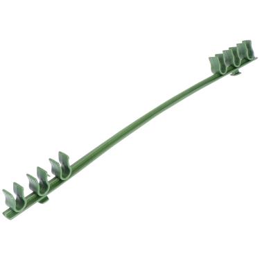 Imagem de Cabilock 50 peças de conectores de gaiola de tomate ajustáveis, conectores de treliça de escalada de tomate e braços, fivela de suporte para vegetais, pepino, tomate, estufa, 8 mm