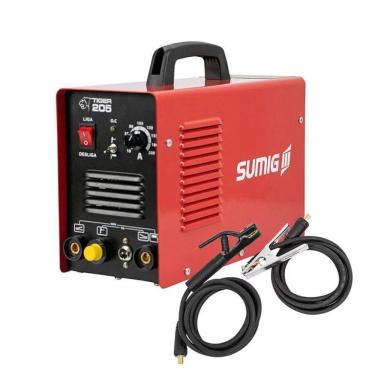 Imagem de Inversora Solda Tig Dc/ Mma Sumig Tiger 205 Mono Tocha Tig