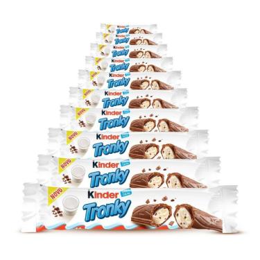 Imagem de Chocolate Kinder, 10 Pacotes De 18G Tronky