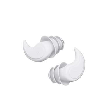 Imagem de Abafador de Som Tampão de Ouvido Redutor de Som Ideal Para Dormir Estudar Natação Roncos Supra Supply (Branco)