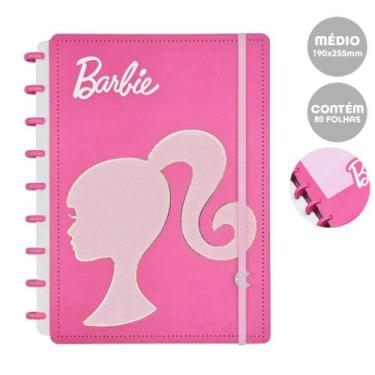 Imagem de Caderno Inteligente Barbie Pink Médio 80 Folhas