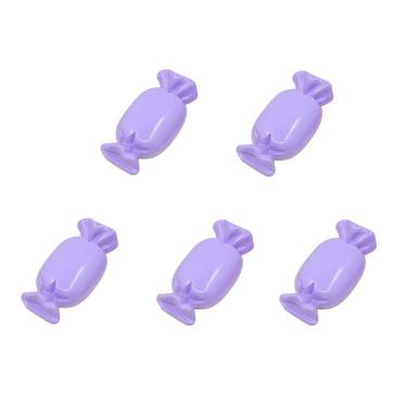 Imagem de Azul 5pcs miniatura doces modelo alimentar diy decor crianças brinquedo