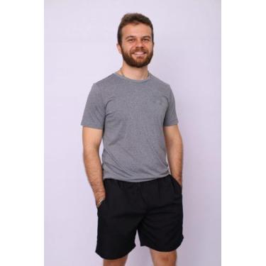 Imagem de Bermuda Short Masculino Com 3 Bolsos Academia Calção Tactel Esportivo