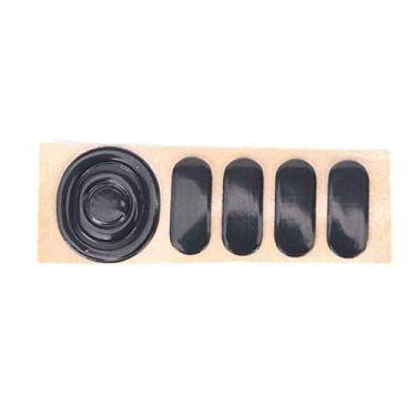 Imagem de 1 conjunto de 0,8 mm com borda curva e pés de mouse patins para logitech G304 G305 acessório de mouse