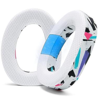 Imagem de WC Freeze Epos H6 Pro - Almofadas de gel de resfriamento para EPOS H6 Pro/Sennheiser GSP 600 / GSP 500 / GSP 550 / GSP 670 da Wicked Cushions - Melhorar o conforto | Branco dos anos 90