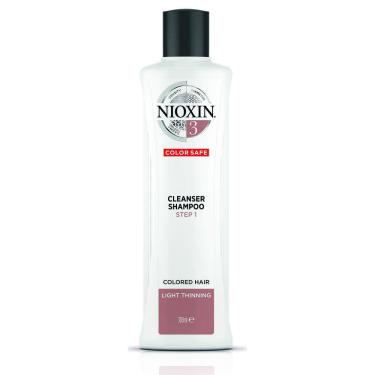 Imagem de Shampoo Nioxin System 3 Cleanser para cabelos finos 300mL