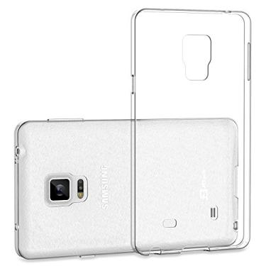 Imagem de Capa para Samsung Galaxy Note4, capa para Samsung Galaxy Note4, capa para Samsung Galaxy Note4, gel de sílica TPU macio, transparente, mantém a cor original, capa de proteção total contra cerco