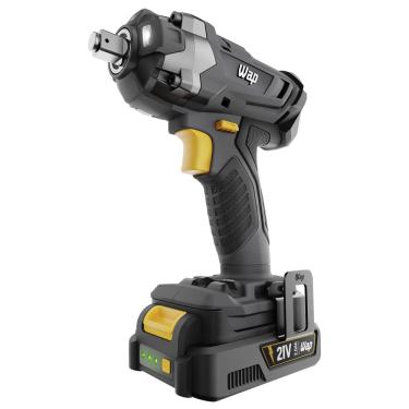 Imagem de Kit Parafusadeira e Chave de Impacto WAP K21 KT01 - Cinza e Amarelo