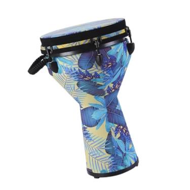 Imagem de Djembe Instrumento Tambor Africano Adulto De 12 Polegadas, Tamborim Africano De Madeira Ecologicamente Correto, Pandeiro Profissional Tambor africano Profissional (Color : A)