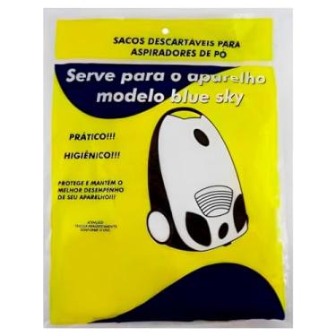 Imagem de Saco para Aspirador de Pó Modelo Blue Sky com 3 unidades