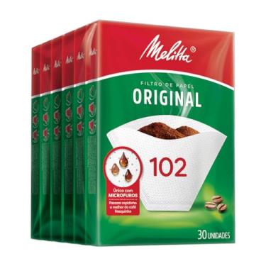 Imagem de filtro de papel melitta 102 dp 1x6x30un
